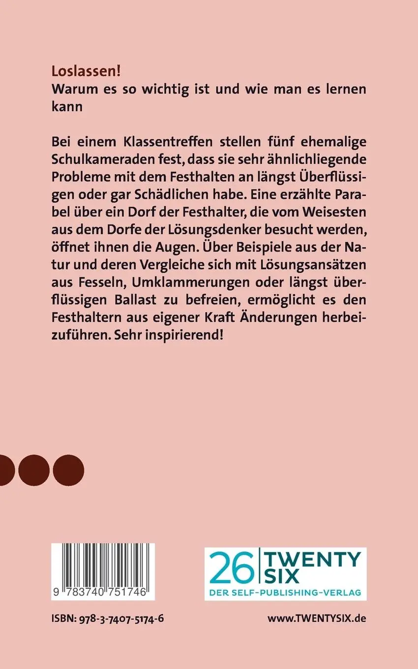 Rückseite: 9783740751746 | Loslassen | Die Lösungsstrategie | Lars-Oliver Schröder | Taschenbuch