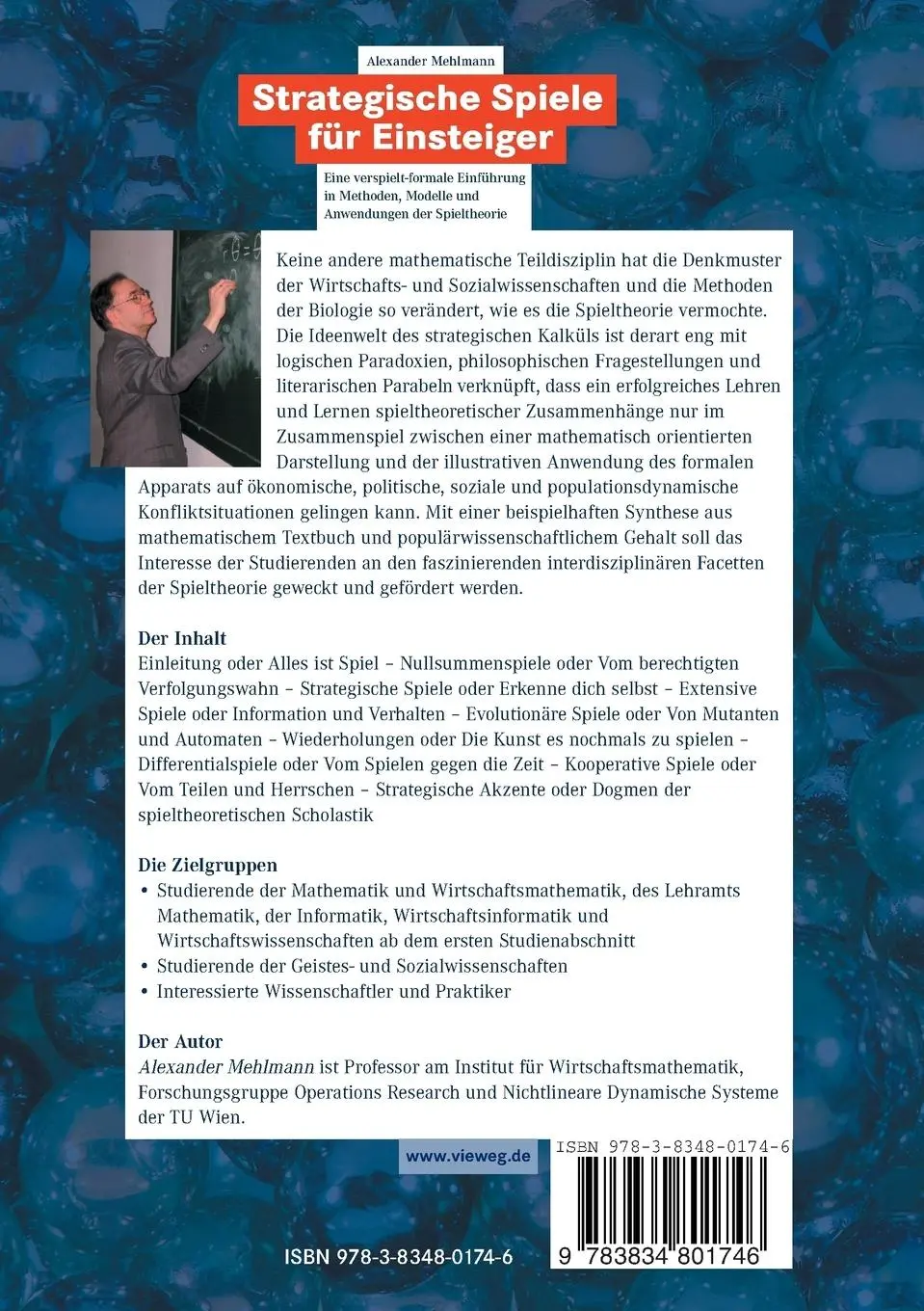 Rückseite: 9783834801746 | Strategische Spiele für Einsteiger | Alexander Mehlmann | Taschenbuch