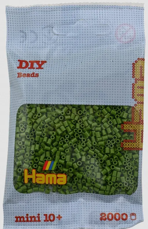 Cover: 28178501846 | Hama 501-84 - DIY Bügelperlen Mini 10+, ca. 2000 Stück, Helle Olive
