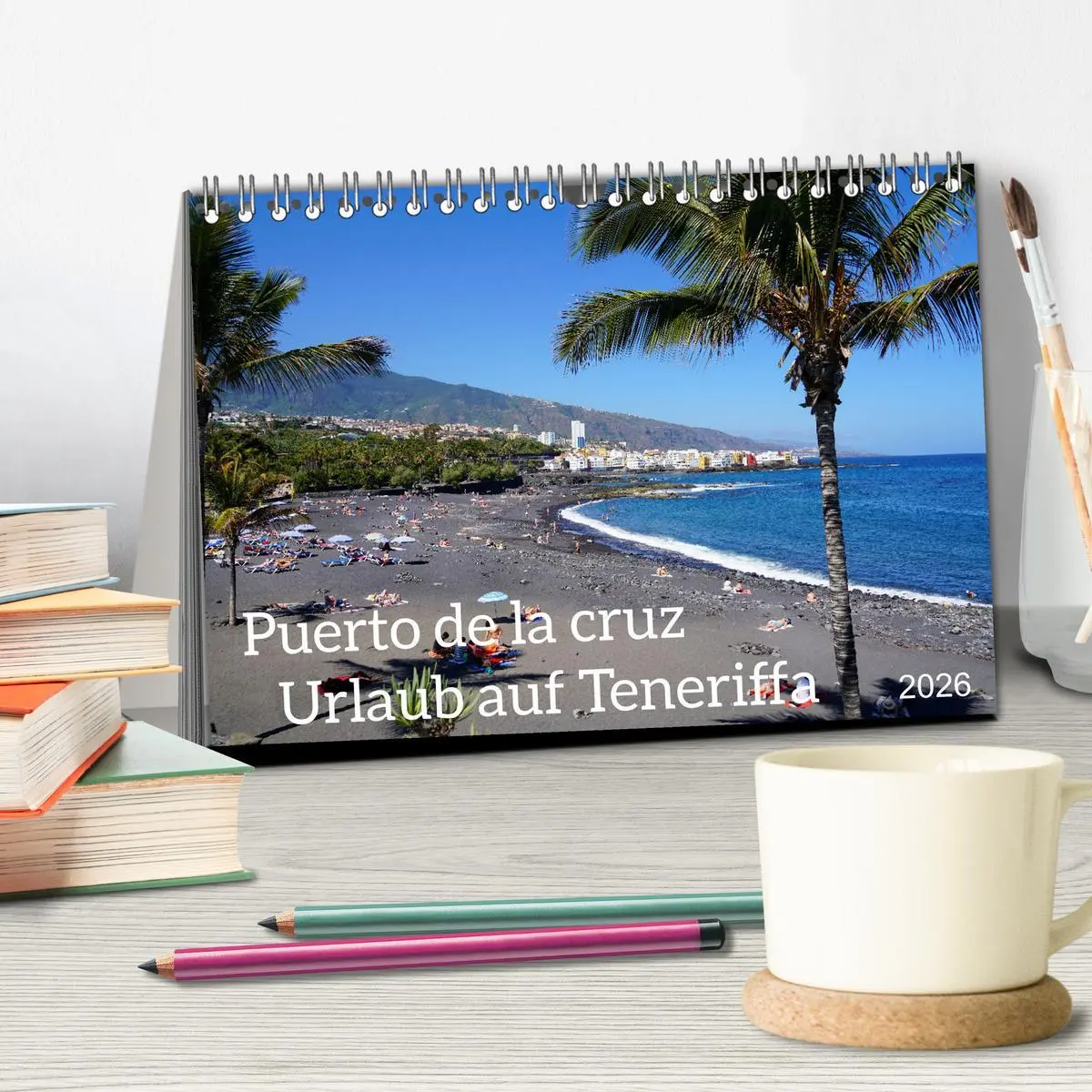 Bild: 9783457391846 | Puerto de la Cruz. Teneriffa Urlaub. (Tischkalender 2026 DIN A5...