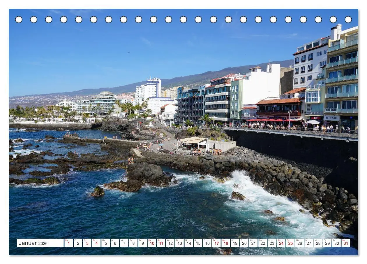 Bild: 9783457391846 | Puerto de la Cruz. Teneriffa Urlaub. (Tischkalender 2026 DIN A5...