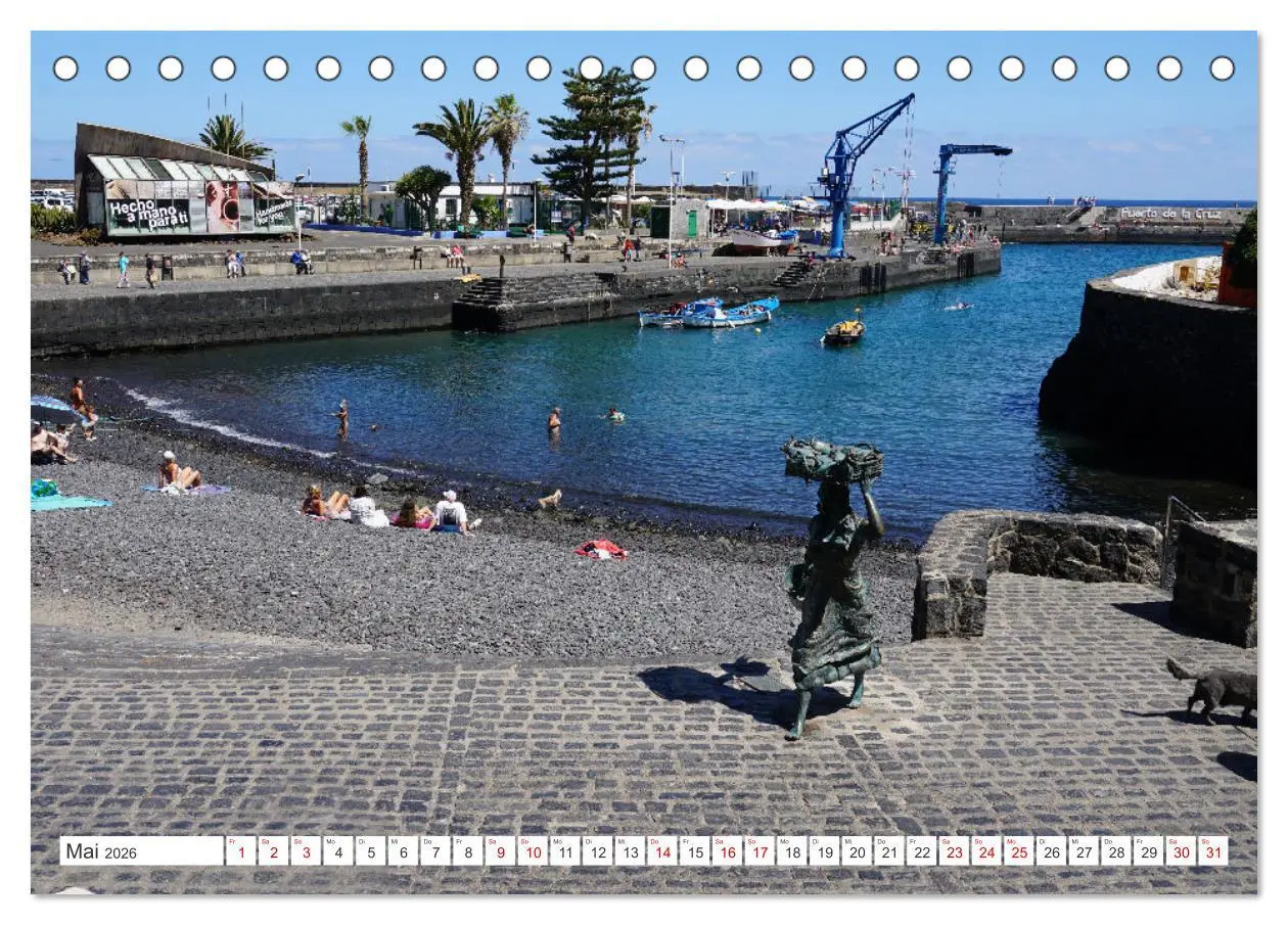 Bild: 9783457391846 | Puerto de la Cruz. Teneriffa Urlaub. (Tischkalender 2026 DIN A5...