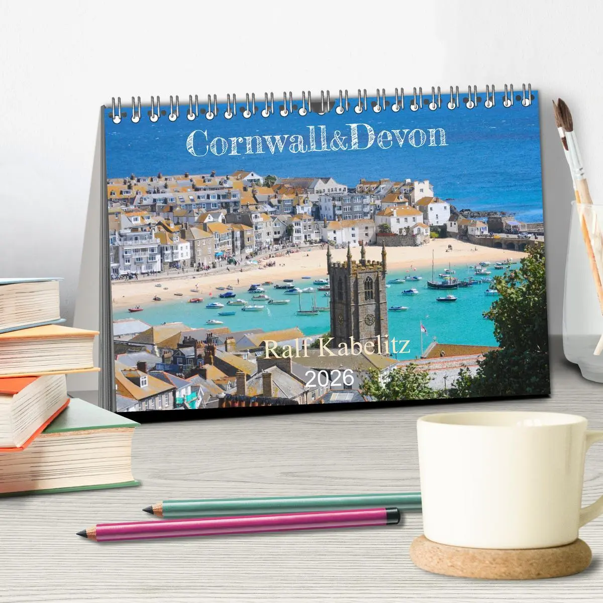 Bild: 9783457531846 | Cornwall &amp; Devon 2026 (Tischkalender 2026 DIN A5 quer), CALVENDO...
