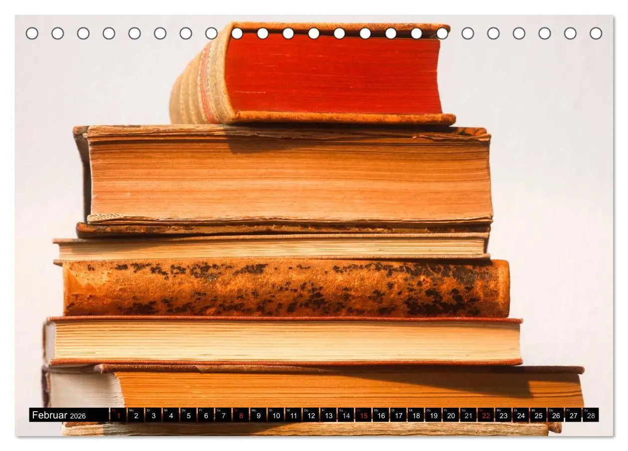 Bild: 9783516171846 | Welt der Bücher (Tischkalender 2026 DIN A5 quer), CALVENDO...