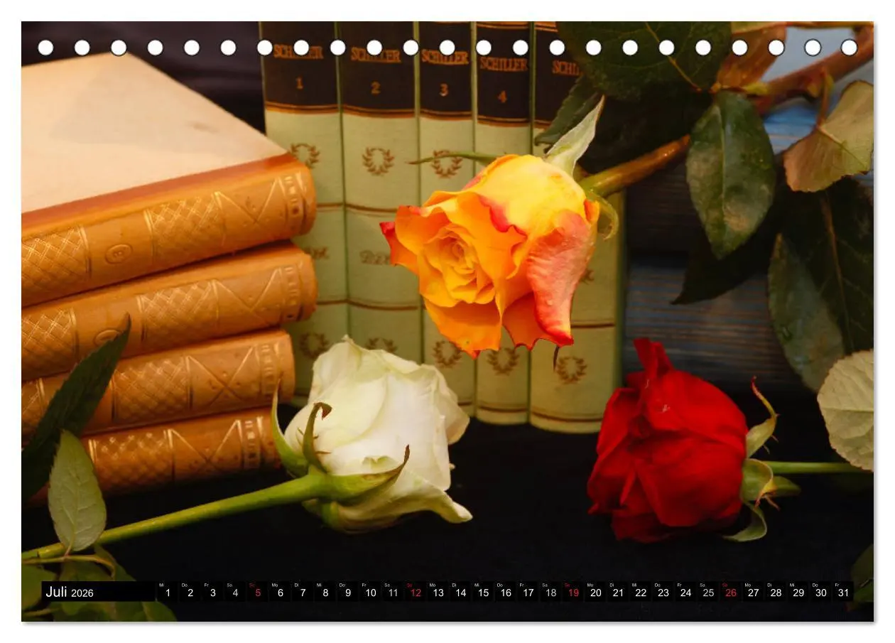 Bild: 9783516171846 | Welt der Bücher (Tischkalender 2026 DIN A5 quer), CALVENDO...