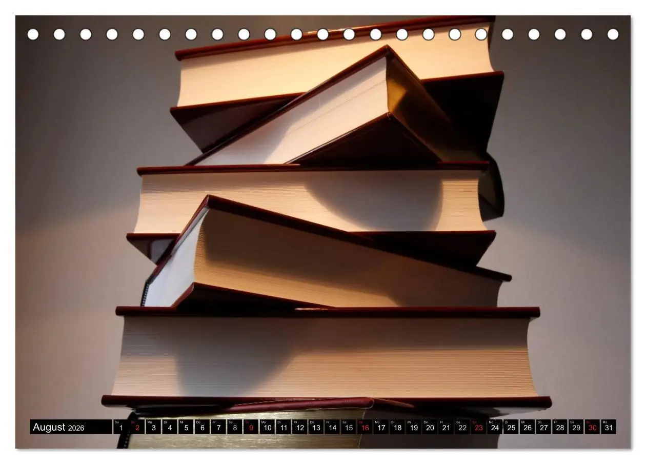 Bild: 9783516171846 | Welt der Bücher (Tischkalender 2026 DIN A5 quer), CALVENDO...