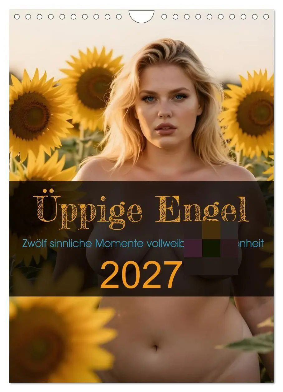 Cover: 9783516791846 | Üppige Engel (Wandkalender 2027 DIN A4 hoch), CALVENDO Monatskalender