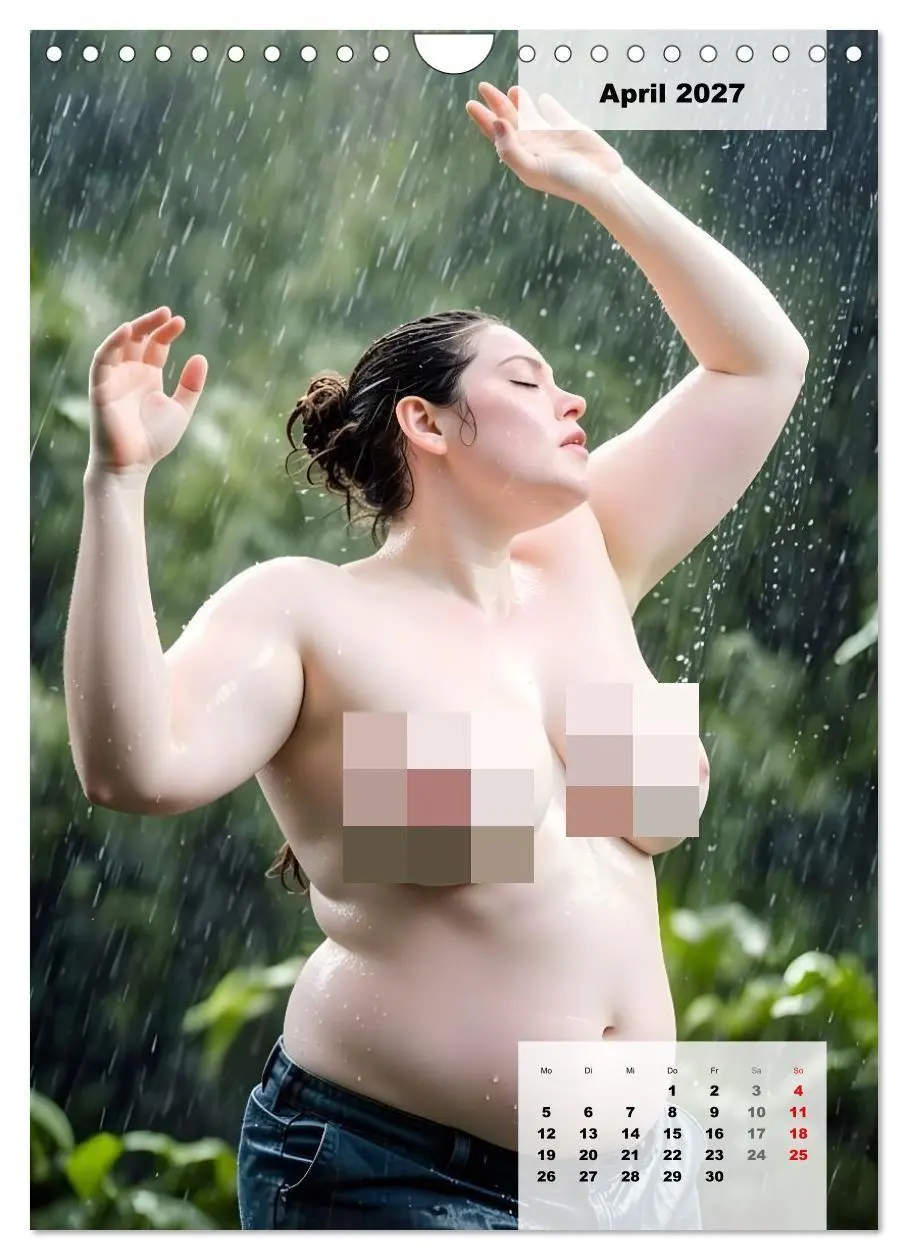 Bild: 9783516791846 | Üppige Engel (Wandkalender 2027 DIN A4 hoch), CALVENDO Monatskalender