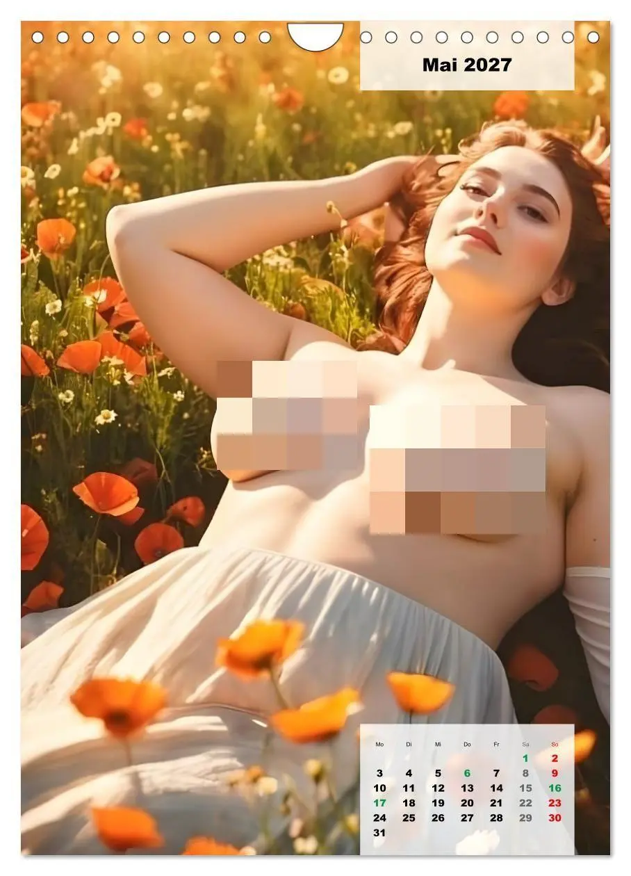 Bild: 9783516791846 | Üppige Engel (Wandkalender 2027 DIN A4 hoch), CALVENDO Monatskalender