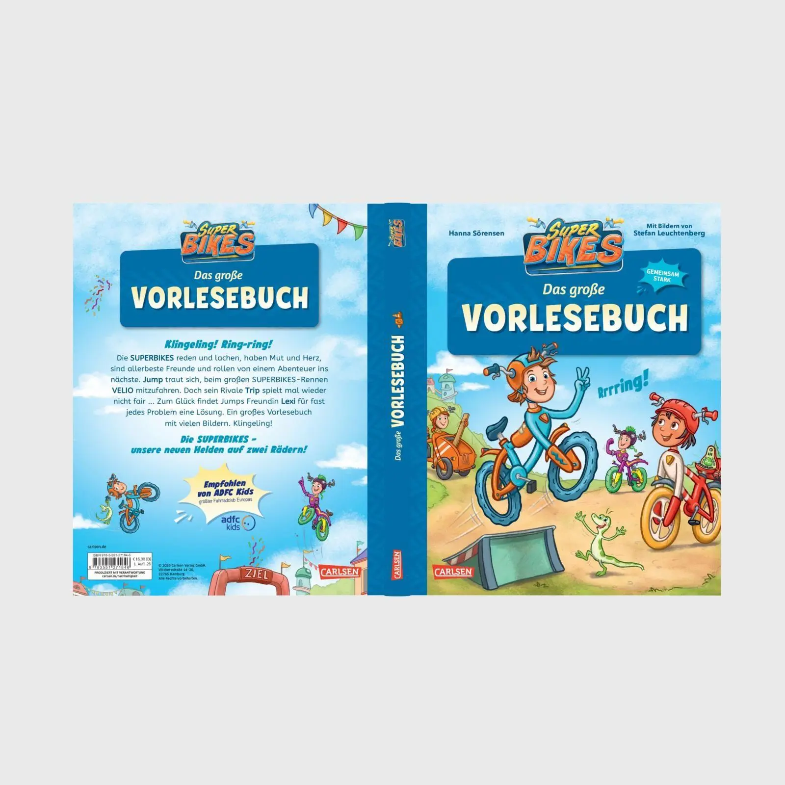 Bild: 9783551271846 | SUPERBIKES Das große Vorlesebuch | gemeinsam stark! | Hanna Sörensen