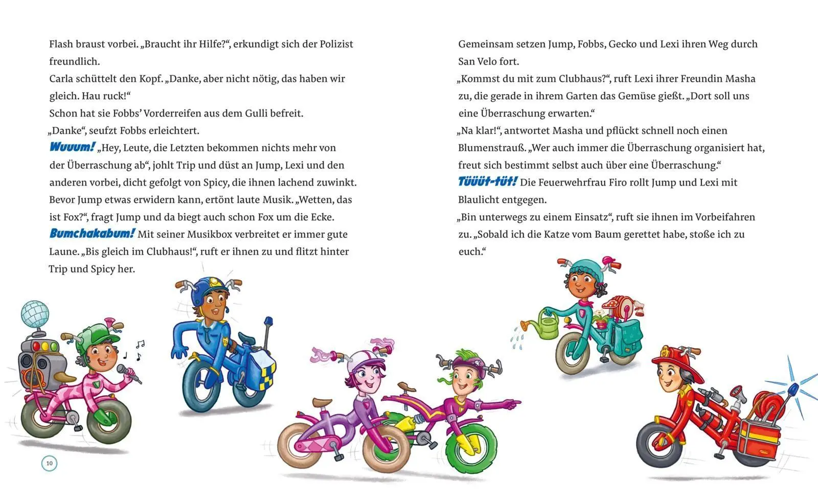 Bild: 9783551271846 | SUPERBIKES Das große Vorlesebuch | gemeinsam stark! | Hanna Sörensen