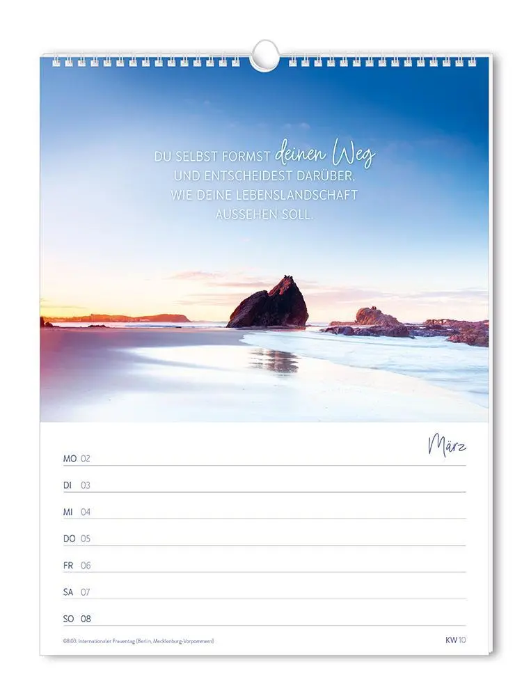 Bild: 9783986361846 | Wochenkalender klein 2026 Zeit für dich | Wochenkalender | Original