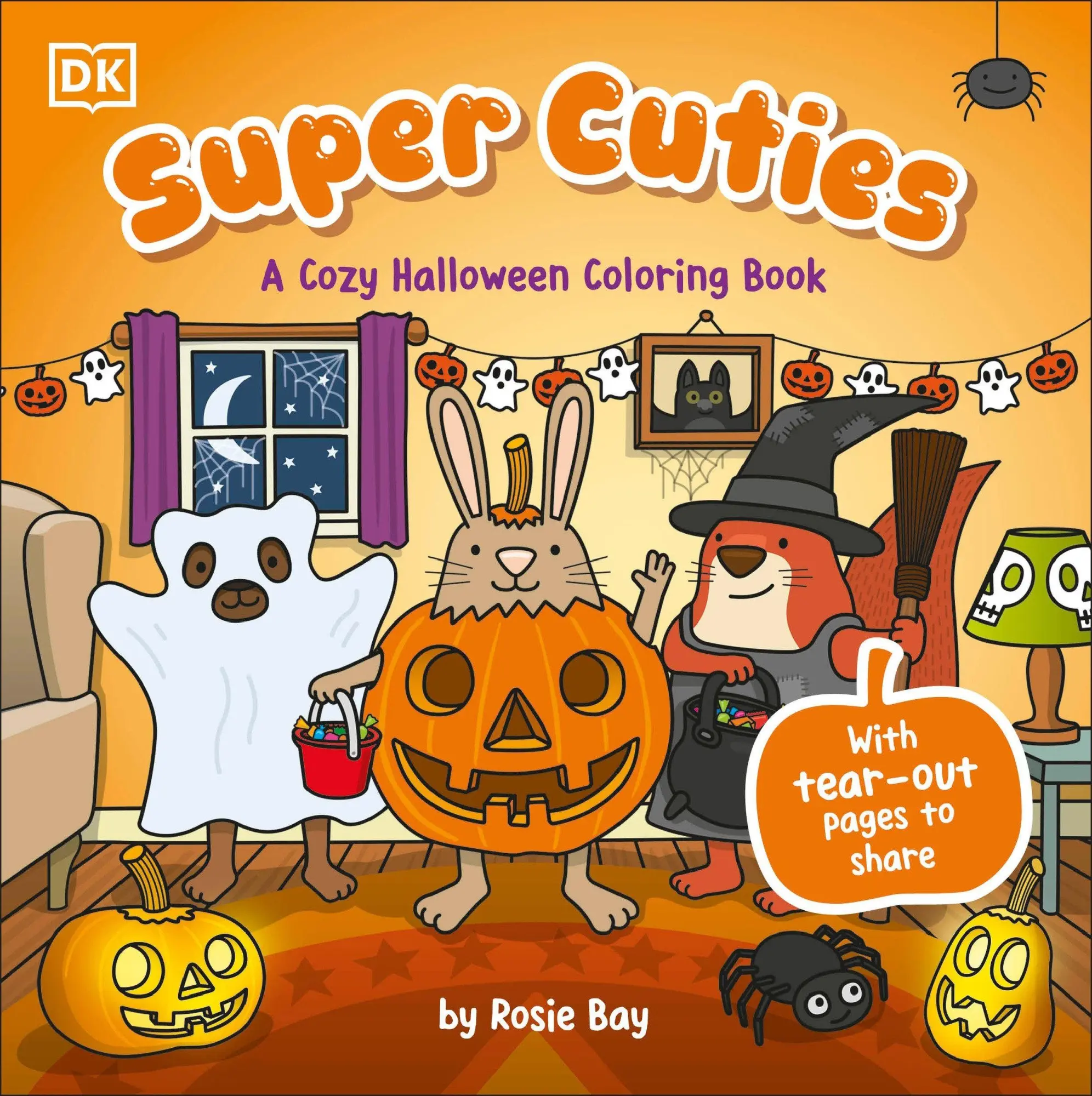 Cover: 9798217131846 | Super Cuties: A Cozy Halloween Coloring Book | Rosie Bay | Taschenbuch