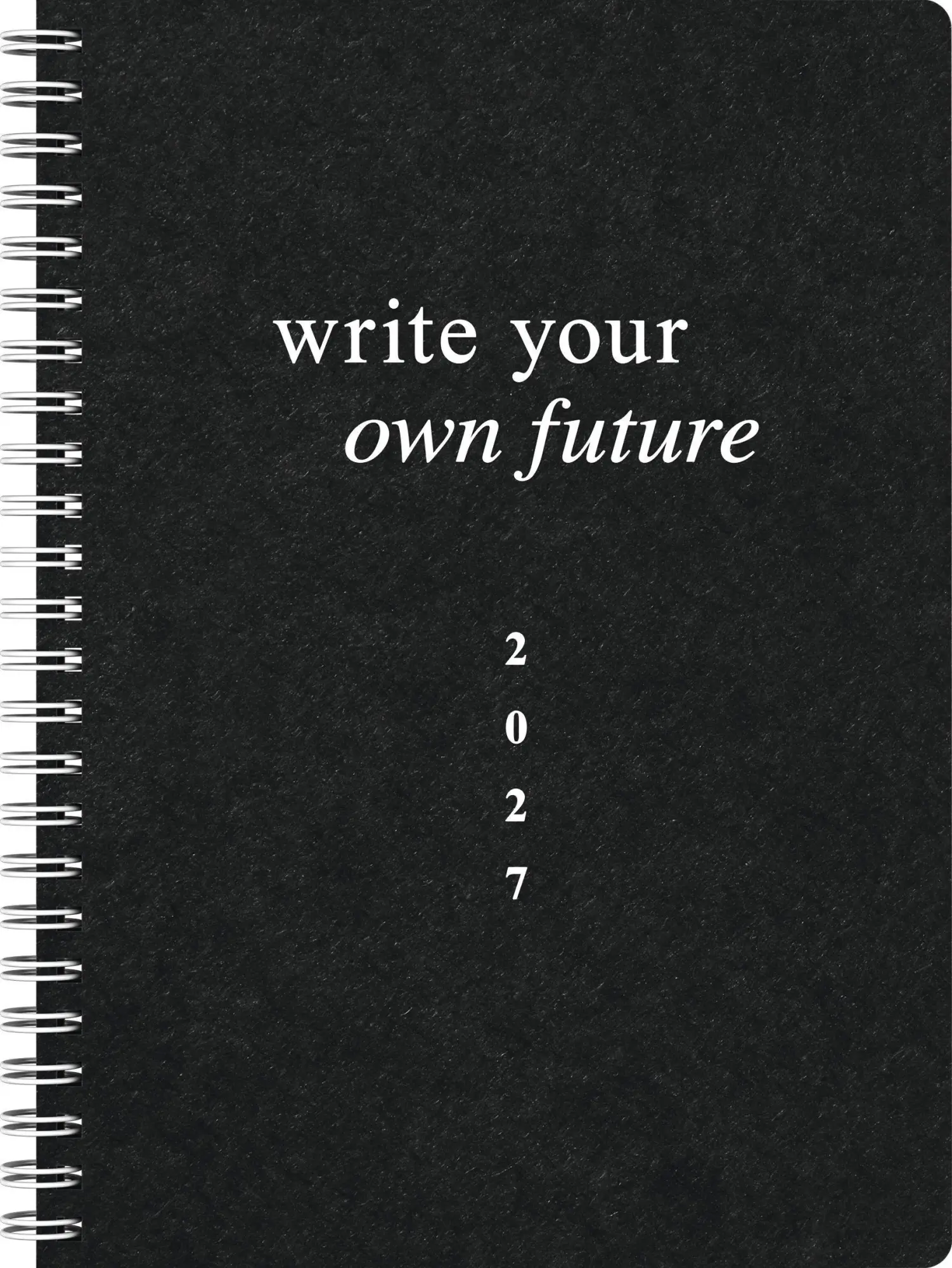 rido/idé 7021407037 Buchkalender Premium Young Line 2027 "Future" A5, Karton