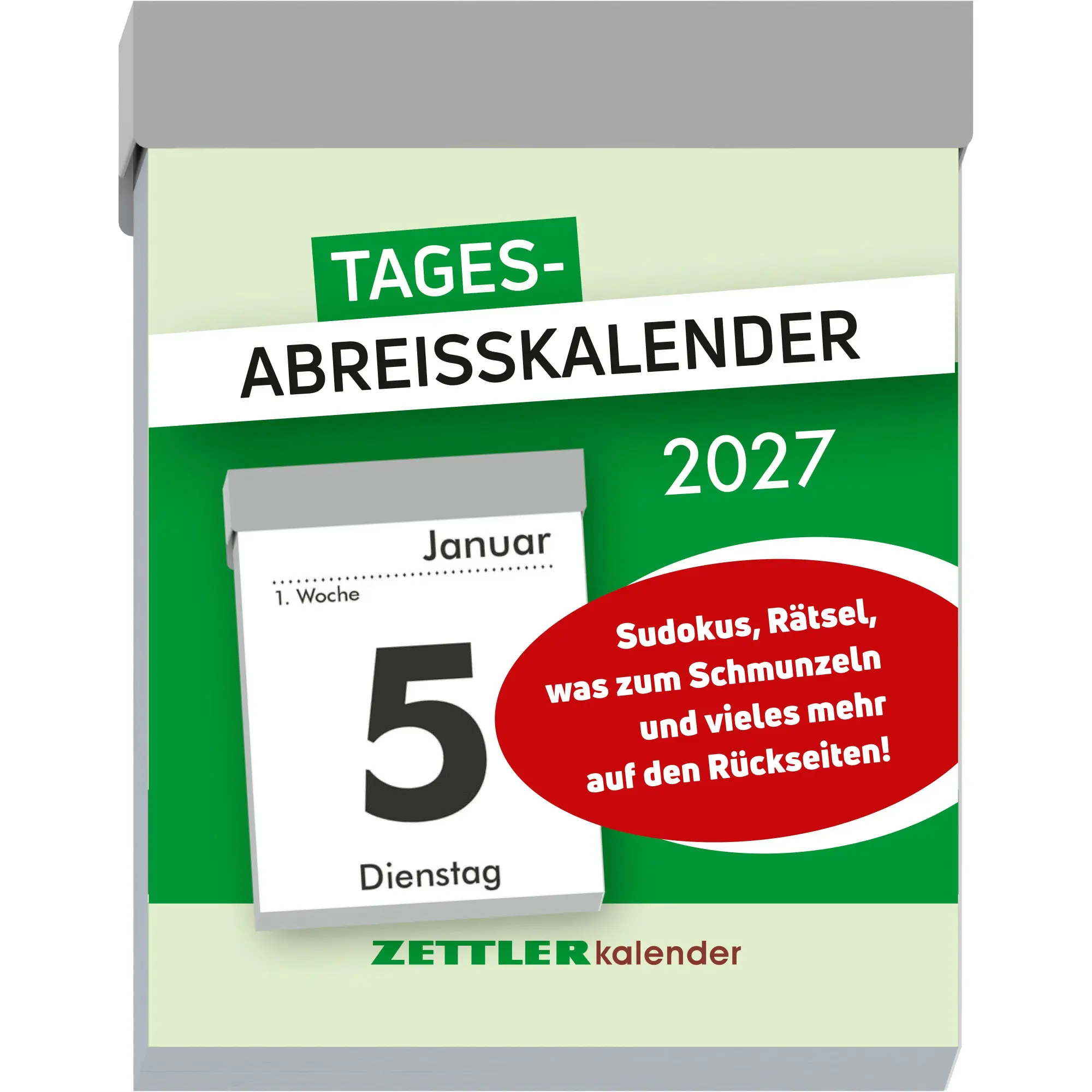 Cover: 4069095011946 | Tagesabreißkalender M 2027 | Neumann Verlage GmbH &amp; Co KG | Kalender