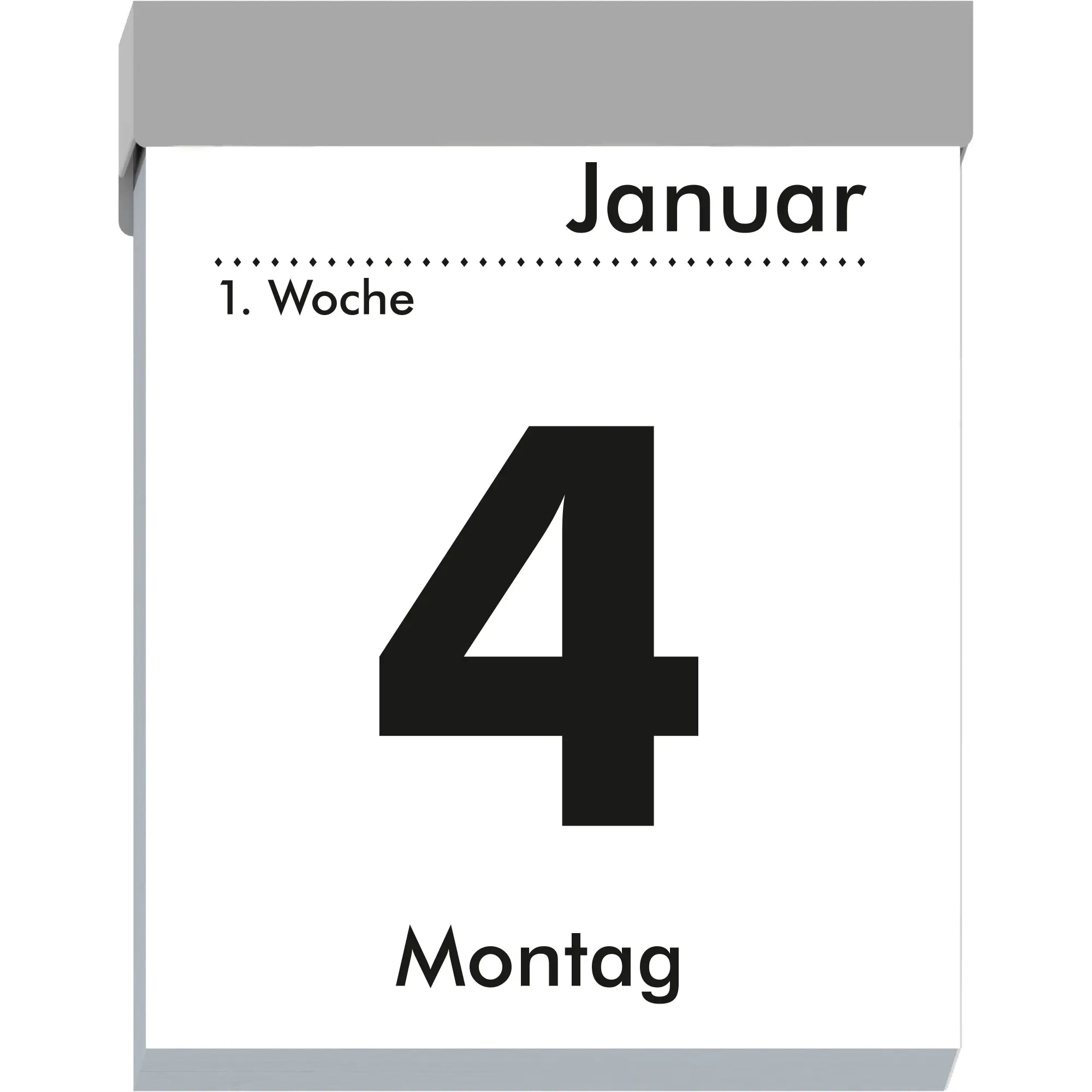 Bild: 4069095011946 | Tagesabreißkalender M 2027 | Neumann Verlage GmbH &amp; Co KG | Kalender