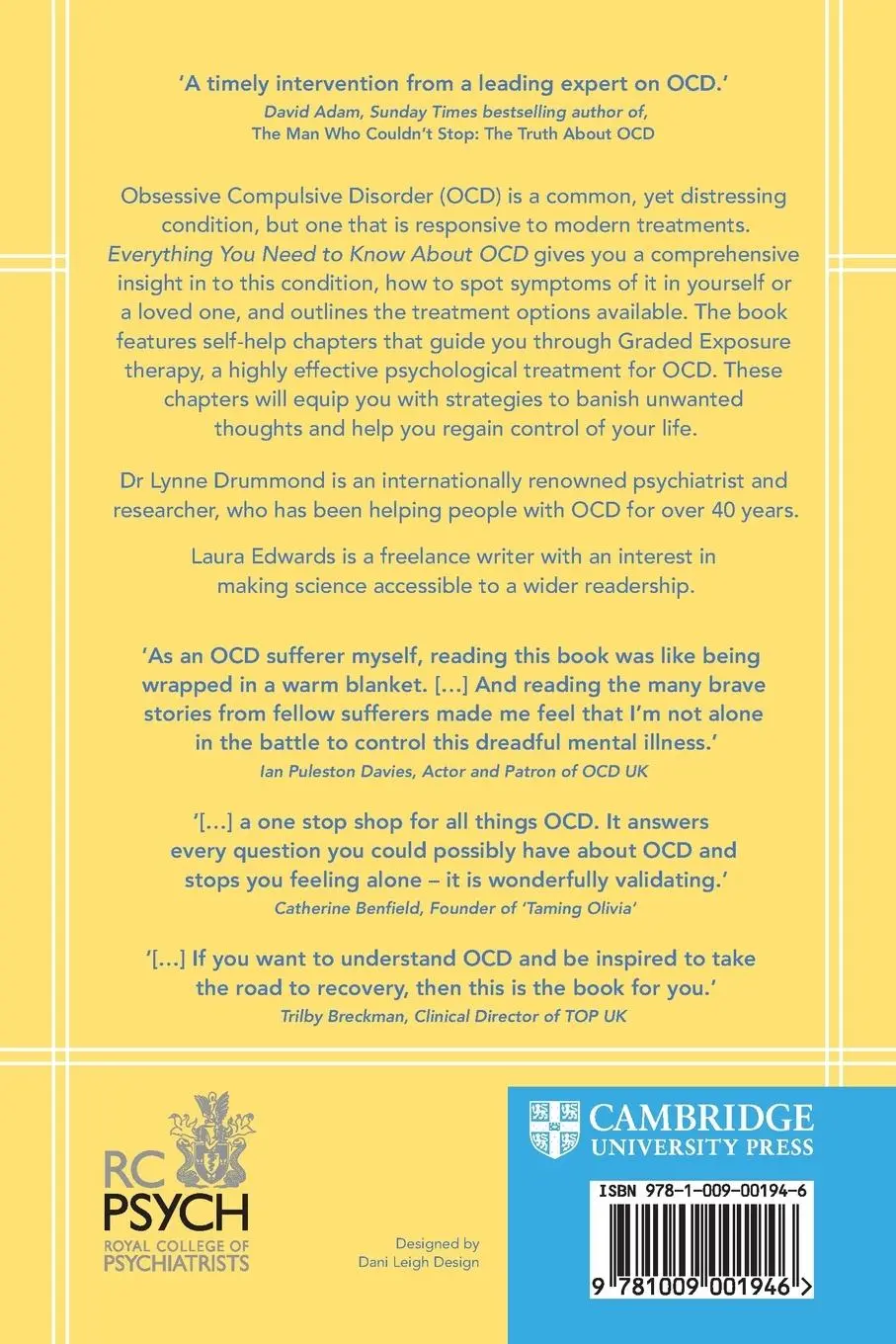 Rückseite: 9781009001946 | Everything You Need to Know About OCD | Lynne M. Drummond (u. a.)