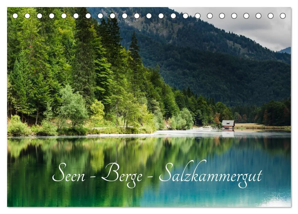 Cover: 9783569871946 | Seen - Berge - Salzkammergut (Tischkalender 2027 DIN A5 quer),...