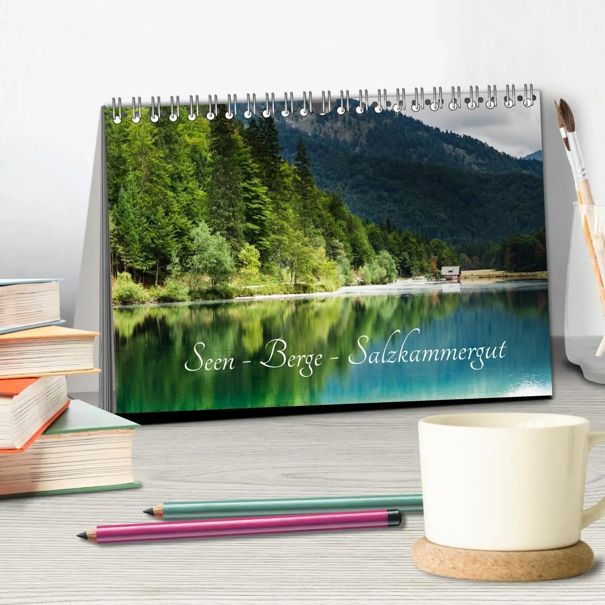 Bild: 9783569871946 | Seen - Berge - Salzkammergut (Tischkalender 2027 DIN A5 quer),...