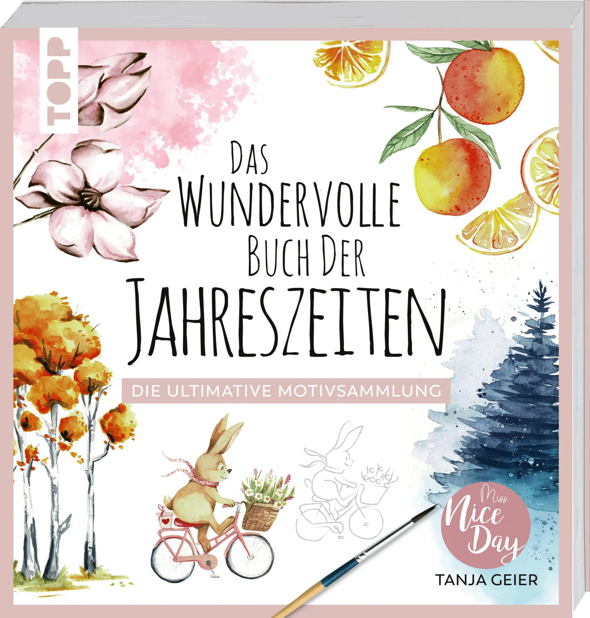 Cover: 9783735881946 | Das wundervolle Buch der Jahreszeiten | Die große Motivsammlung | Buch