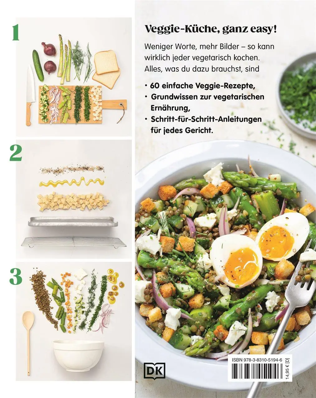 Rückseite: 9783831051946 | Cook it! Veggie | Séverine Augé | Buch | Cook it | 156 S. | Deutsch