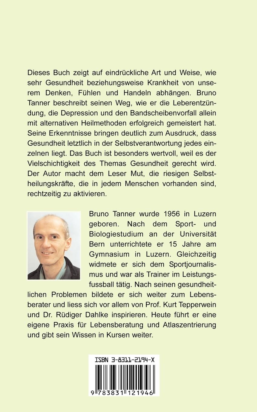 Rückseite: 9783831121946 | Der Weg ins Land der Gesundheit | Eine praktische Lebensphilosophie