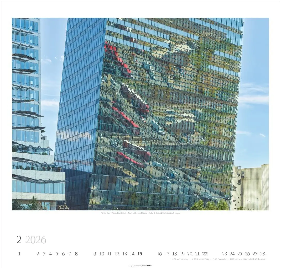 Bild: 9783839901946 | Moderne Architektur Kalender 2026 | Kalender | Spiralbindung | 14 S.