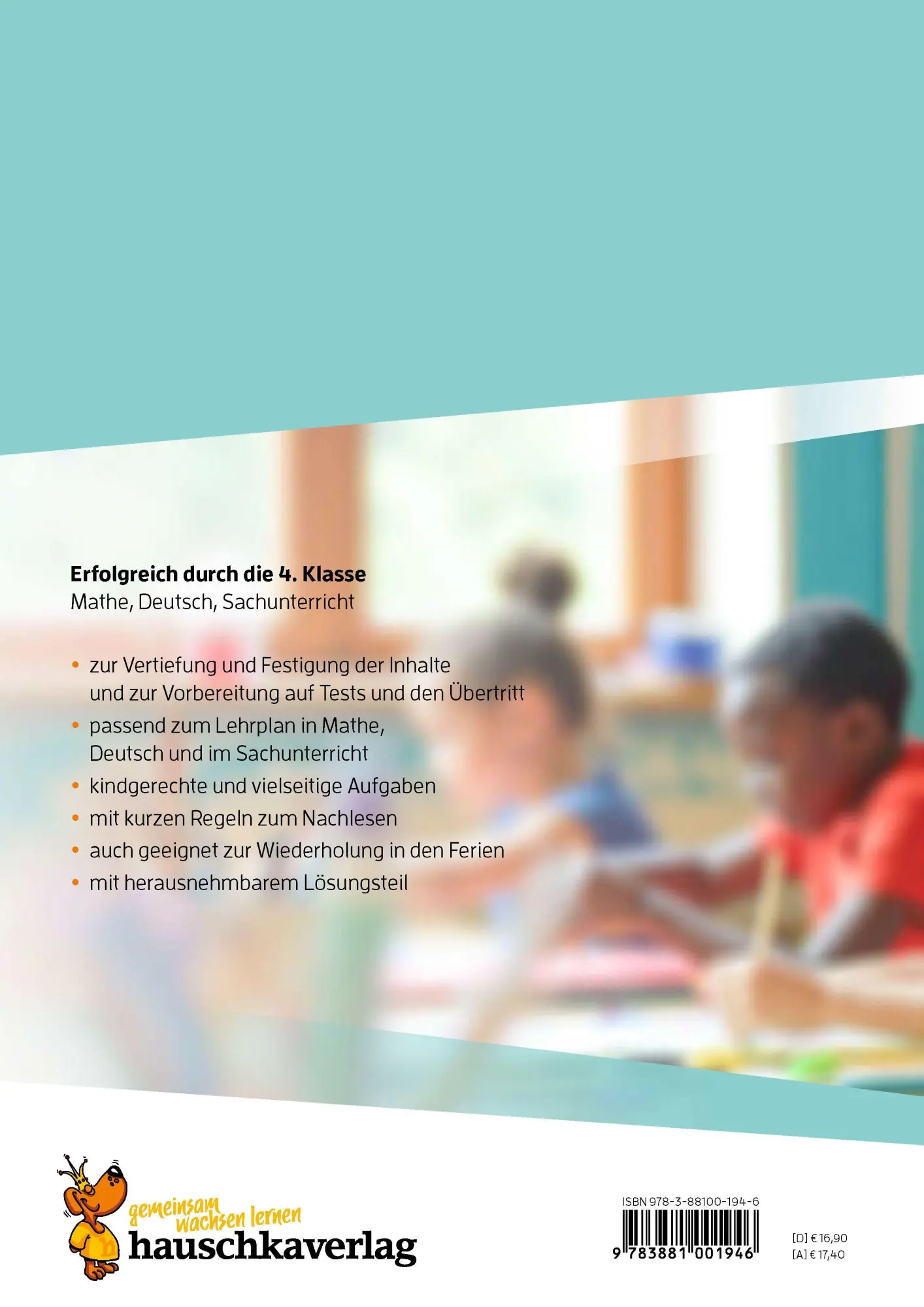 Bild: 9783881001946 | Erfolgreich durch die 4. Klasse - Mathe, Deutsch, Sachunterricht