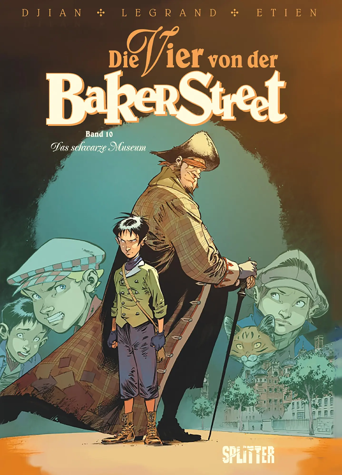 Cover: 9783967921946 | Die Vier von der Baker Street. Band 10 | Das Schwarze Museum | Buch