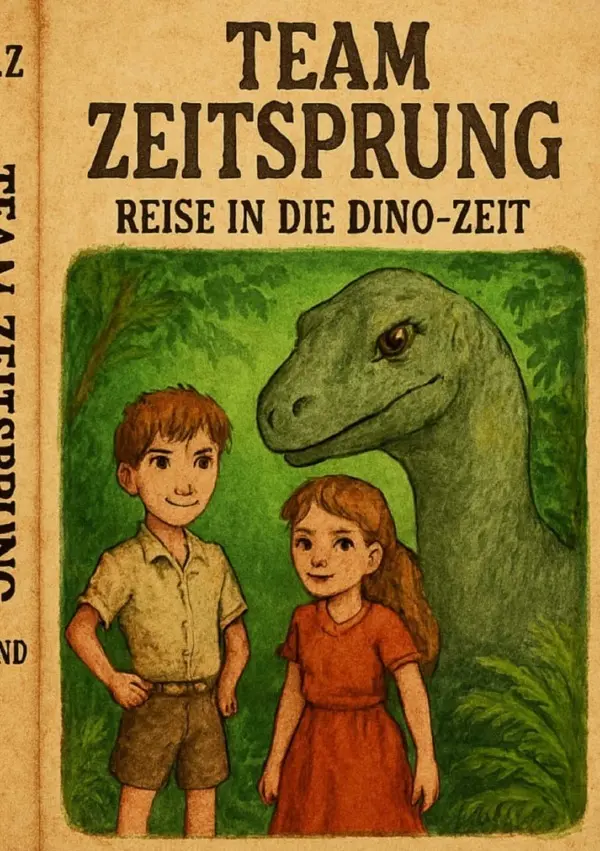 Cover: 9783565012046 | Team Zeitsprung | Reise in die Dino-Zeit | Daniel Zirr | Taschenbuch