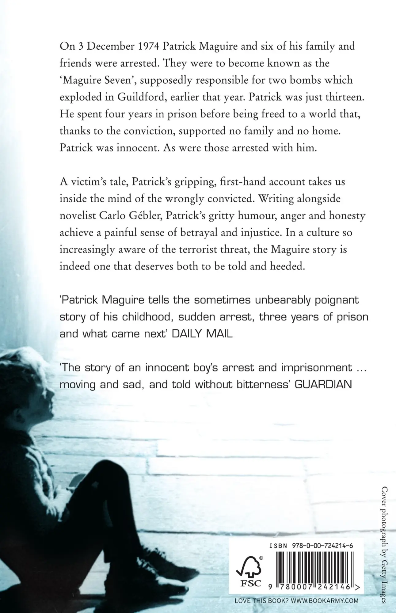 Rückseite: 9780007242146 | My Father's Watch | The Story of a Child Prisoner in 70s Britain