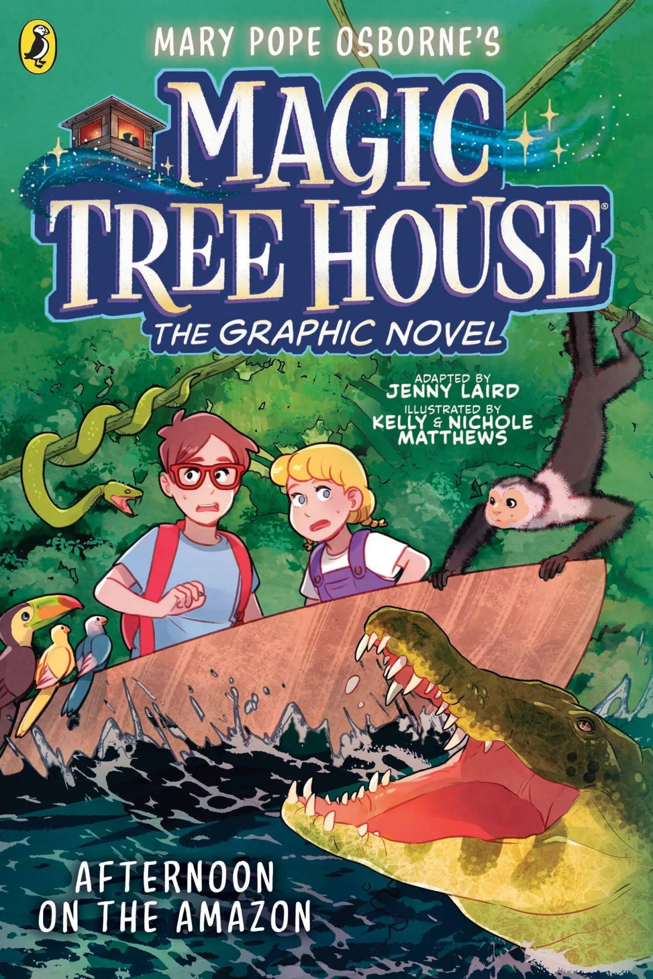 Cover: 9780241712146 | Magic Tree House: Afternoon on the Amazon | (A Graphic Novel) | Buch