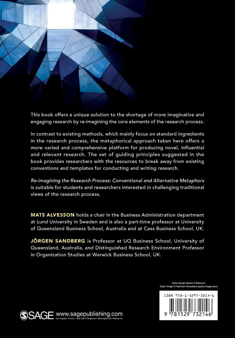 Rückseite: 9781529732146 | Re-imagining the Research Process | Mats Alvesson (u. a.) | Buch