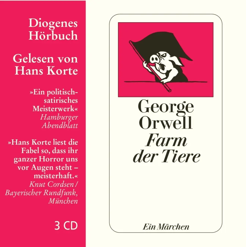 Cover: 9783257802146 | Farm der Tiere, 3 Audio-CD | Ein Märchen | George Orwell | Audio-CD