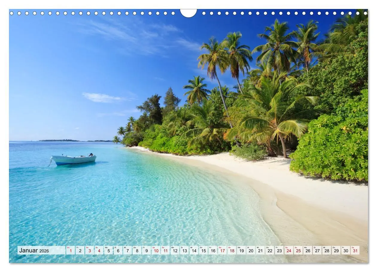 Bild: 9783457572146 | Malediven - Reise in ein Naturparadies (Wandkalender 2026 DIN A3...