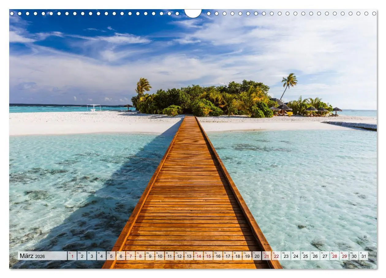Bild: 9783457572146 | Malediven - Reise in ein Naturparadies (Wandkalender 2026 DIN A3...