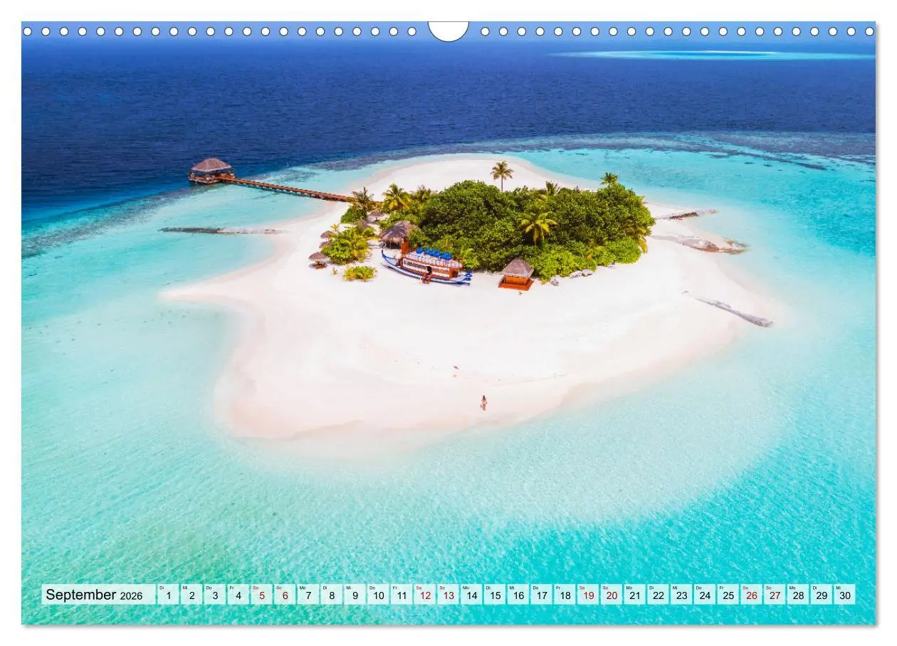 Bild: 9783457572146 | Malediven - Reise in ein Naturparadies (Wandkalender 2026 DIN A3...