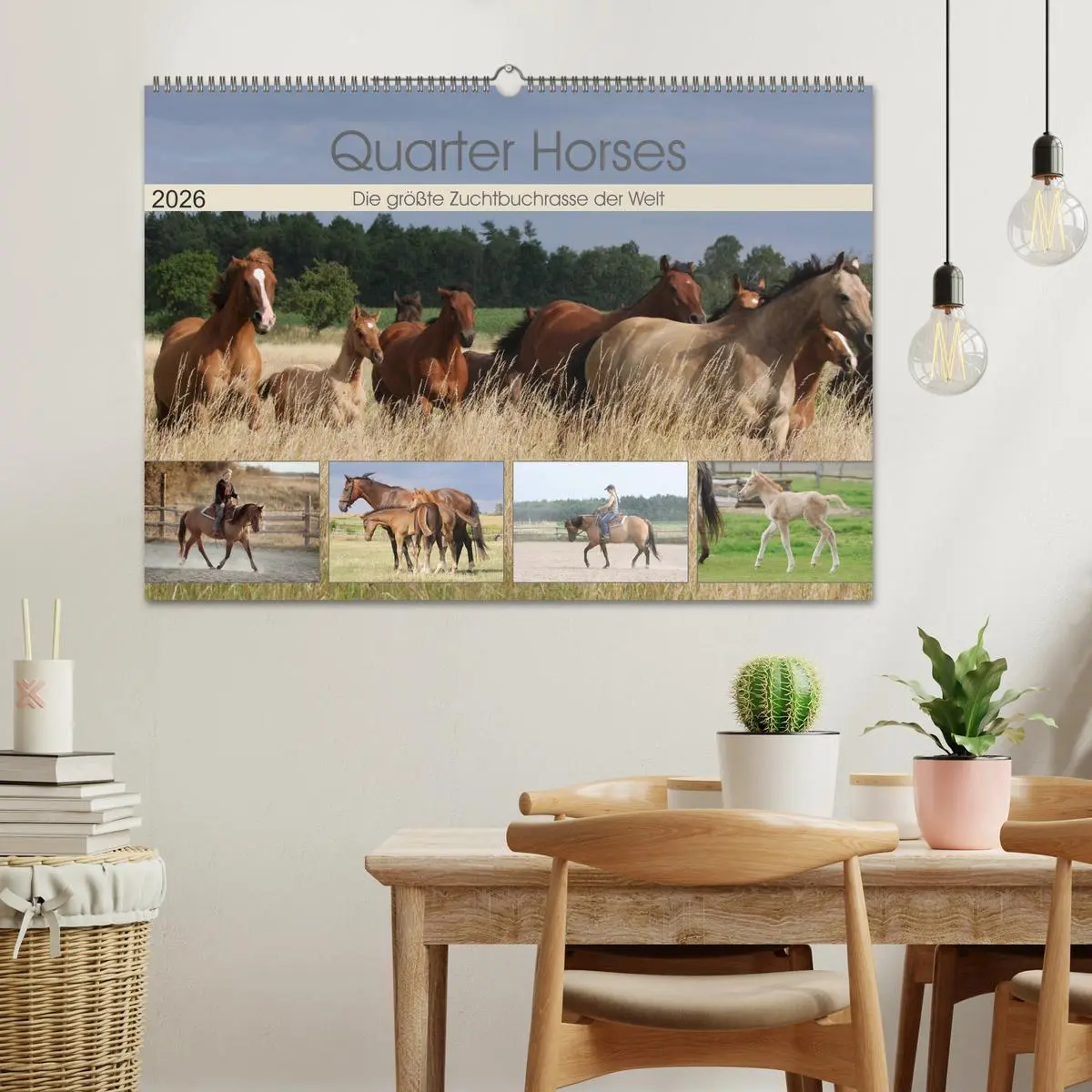 Bild: 9783457882146 | Quarter Horses - Die größte Zuchtbuchrasse der Welt (Wandkalender...