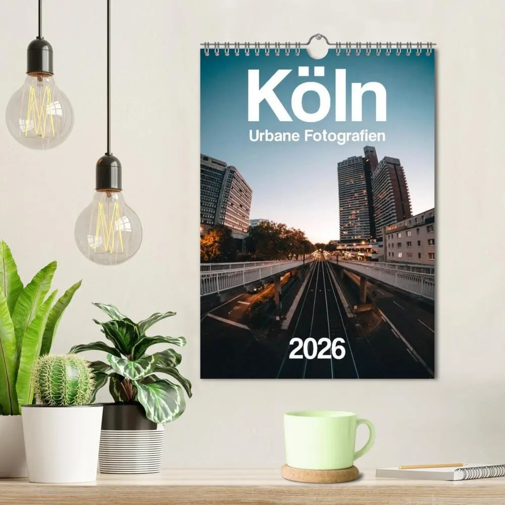 Bild: 9783516732146 | Köln - Urbane Fotografien (Wandkalender 2026 DIN A4 hoch), CALVENDO...