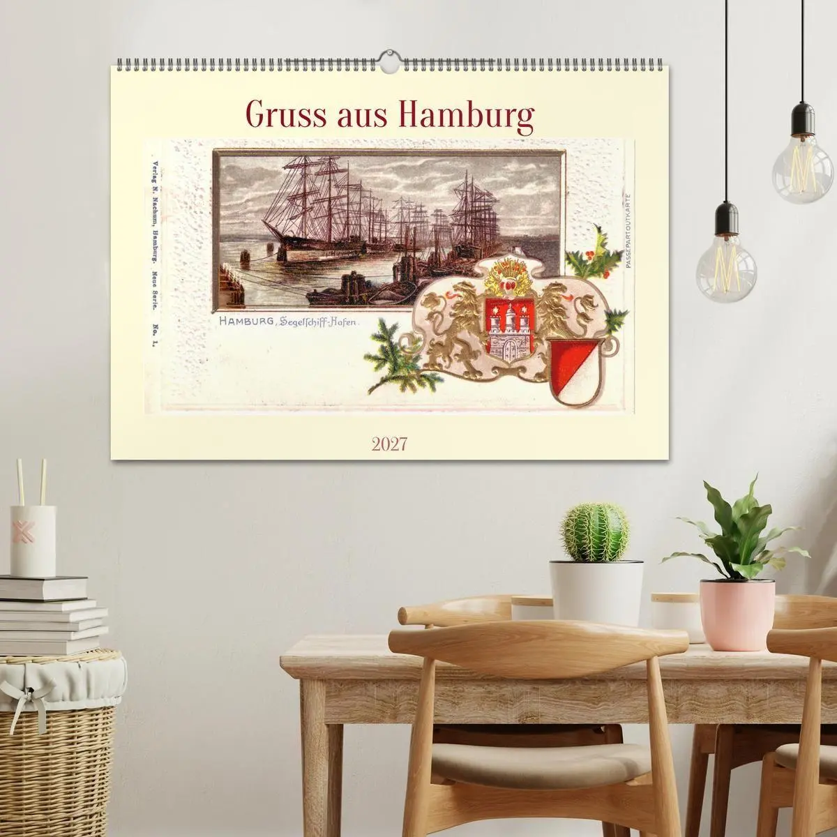 Bild: 9783569372146 | Gruss aus Hamburg (Wandkalender 2027 DIN A2 quer), CALVENDO...