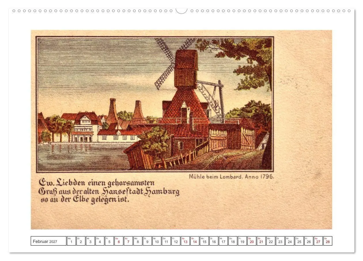 Bild: 9783569372146 | Gruss aus Hamburg (Wandkalender 2027 DIN A2 quer), CALVENDO...