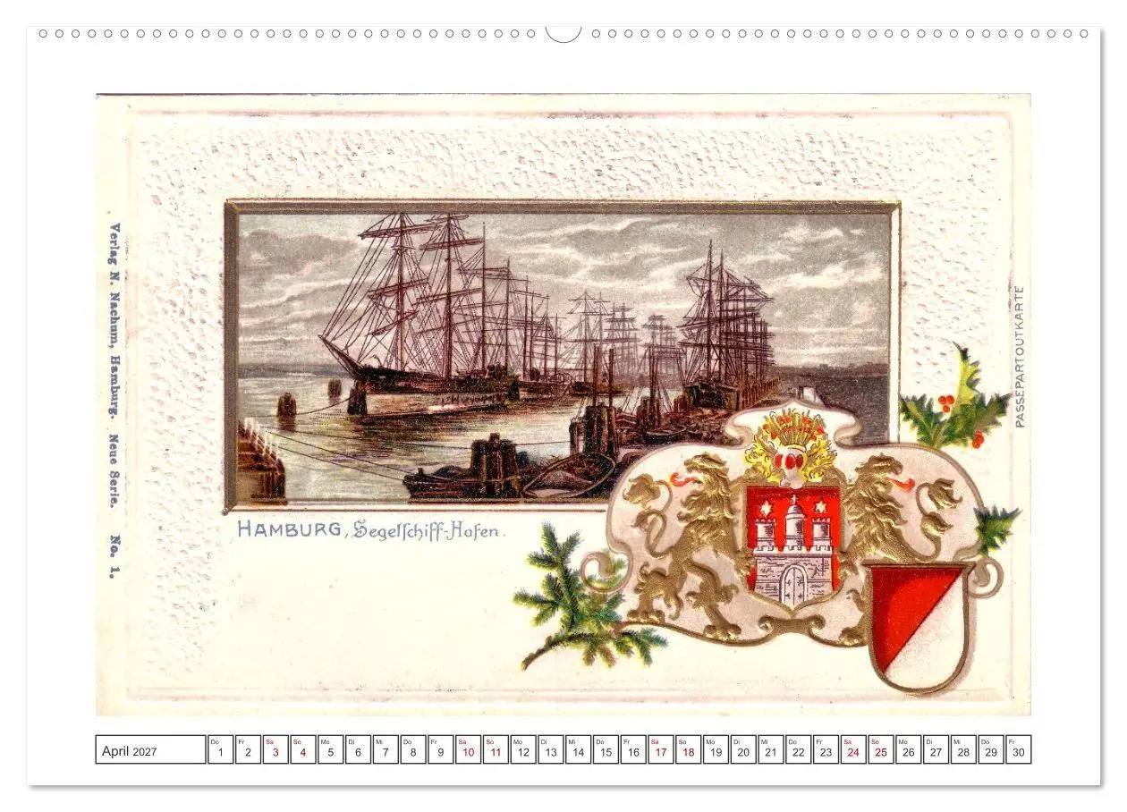 Bild: 9783569372146 | Gruss aus Hamburg (Wandkalender 2027 DIN A2 quer), CALVENDO...