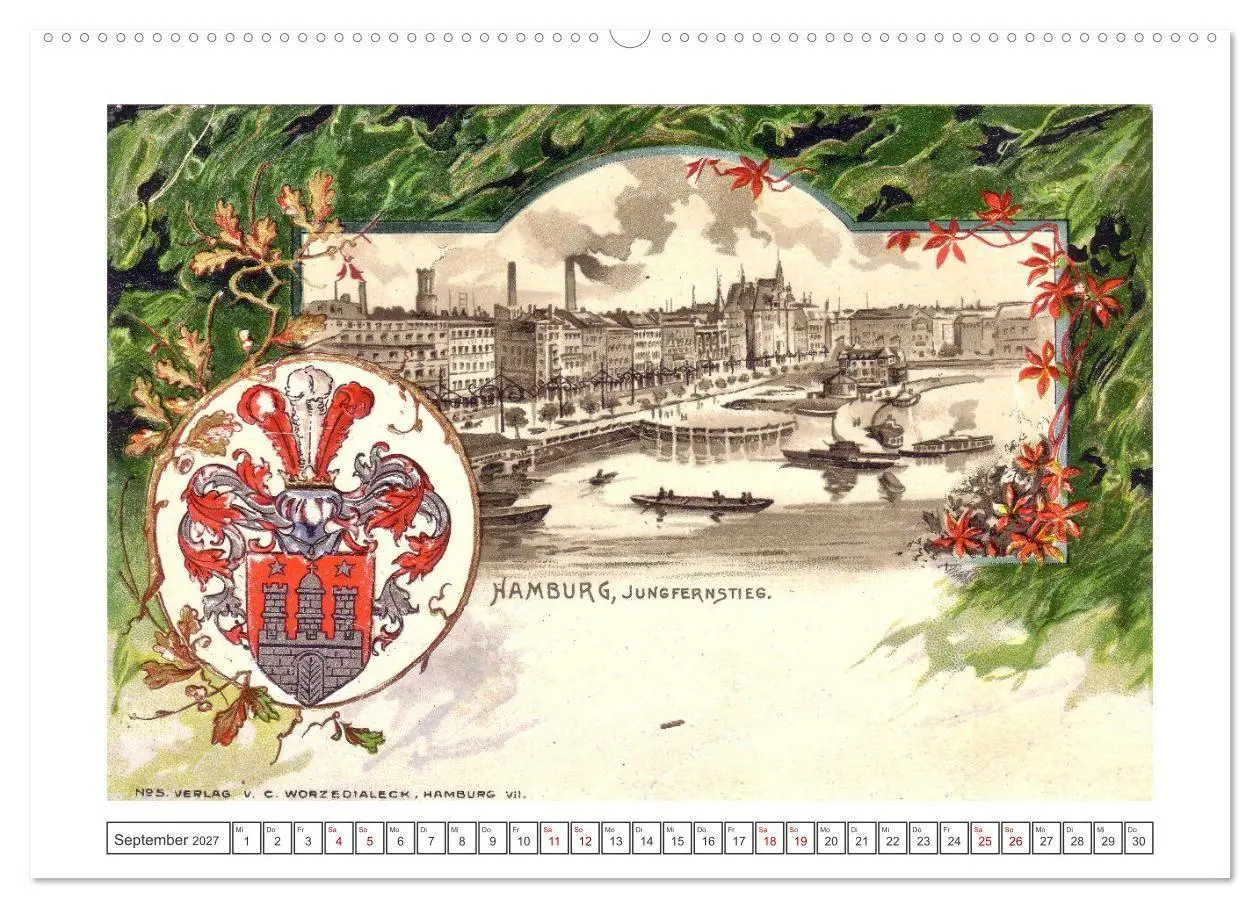 Bild: 9783569372146 | Gruss aus Hamburg (Wandkalender 2027 DIN A2 quer), CALVENDO...