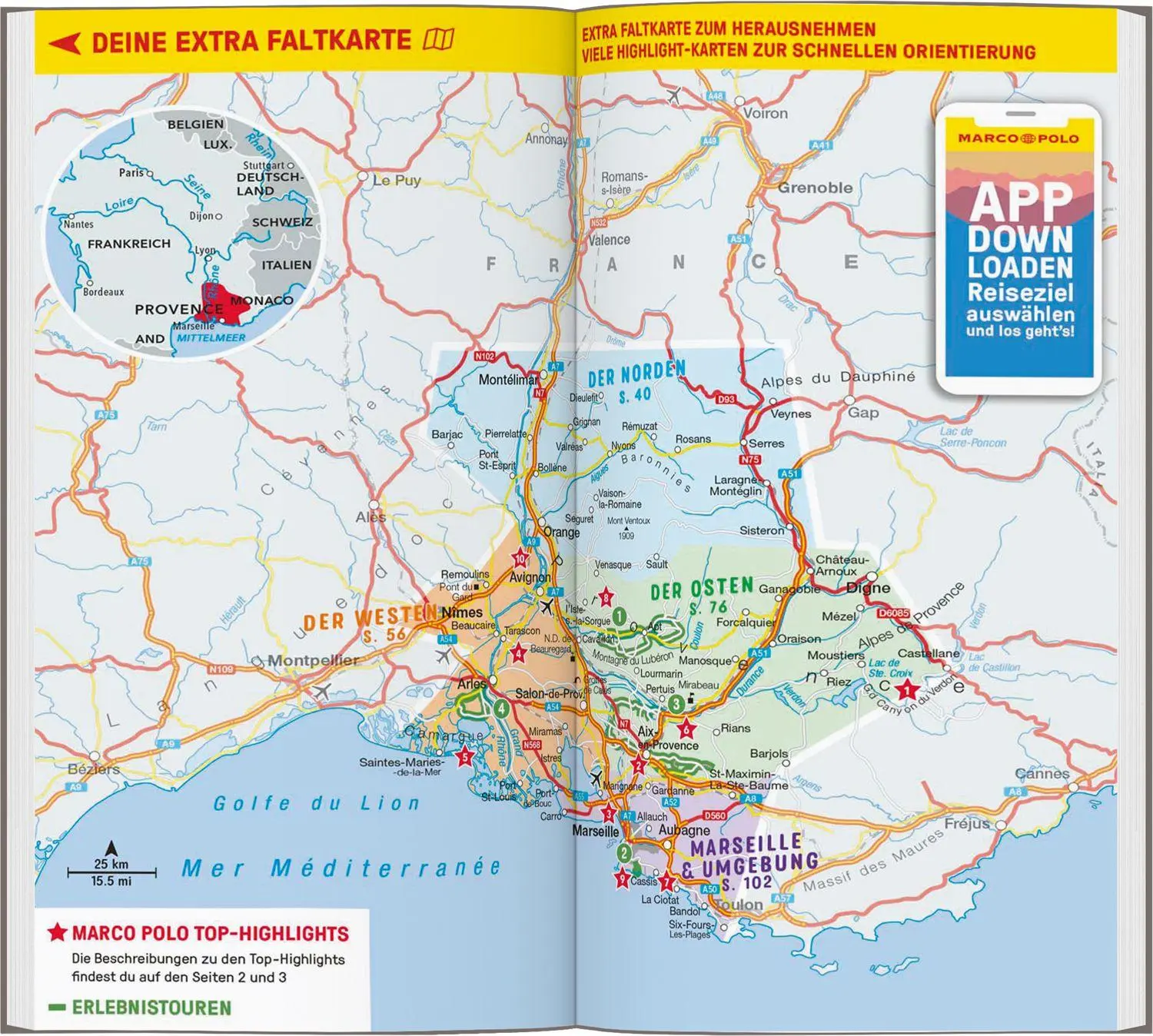 Bild: 9783829742146 | MARCO POLO Reiseführer Provence | Peter Bausch (u. a.) | Taschenbuch