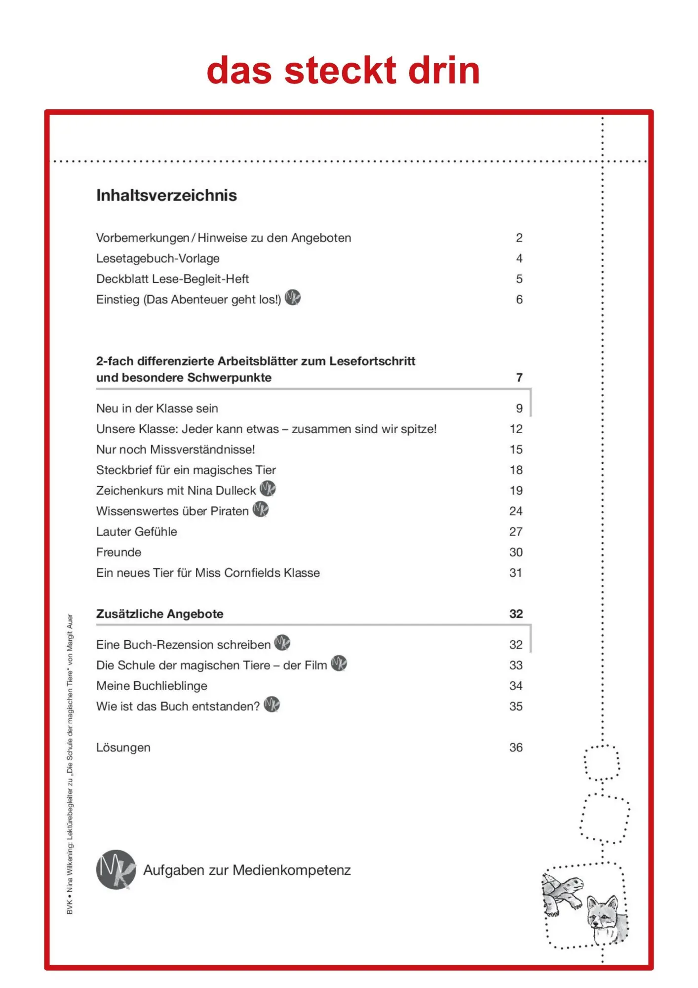 Bild: 9783965202146 | Die Schule der magischen Tiere: Lektürebegleiter - kompakt und...