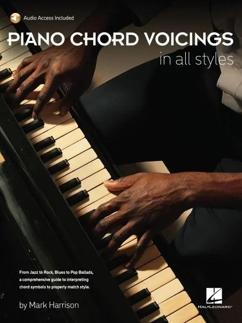 Cover: 840126962246 | Piano Chord Voicings in All Styles: With Audio Access Included, by...