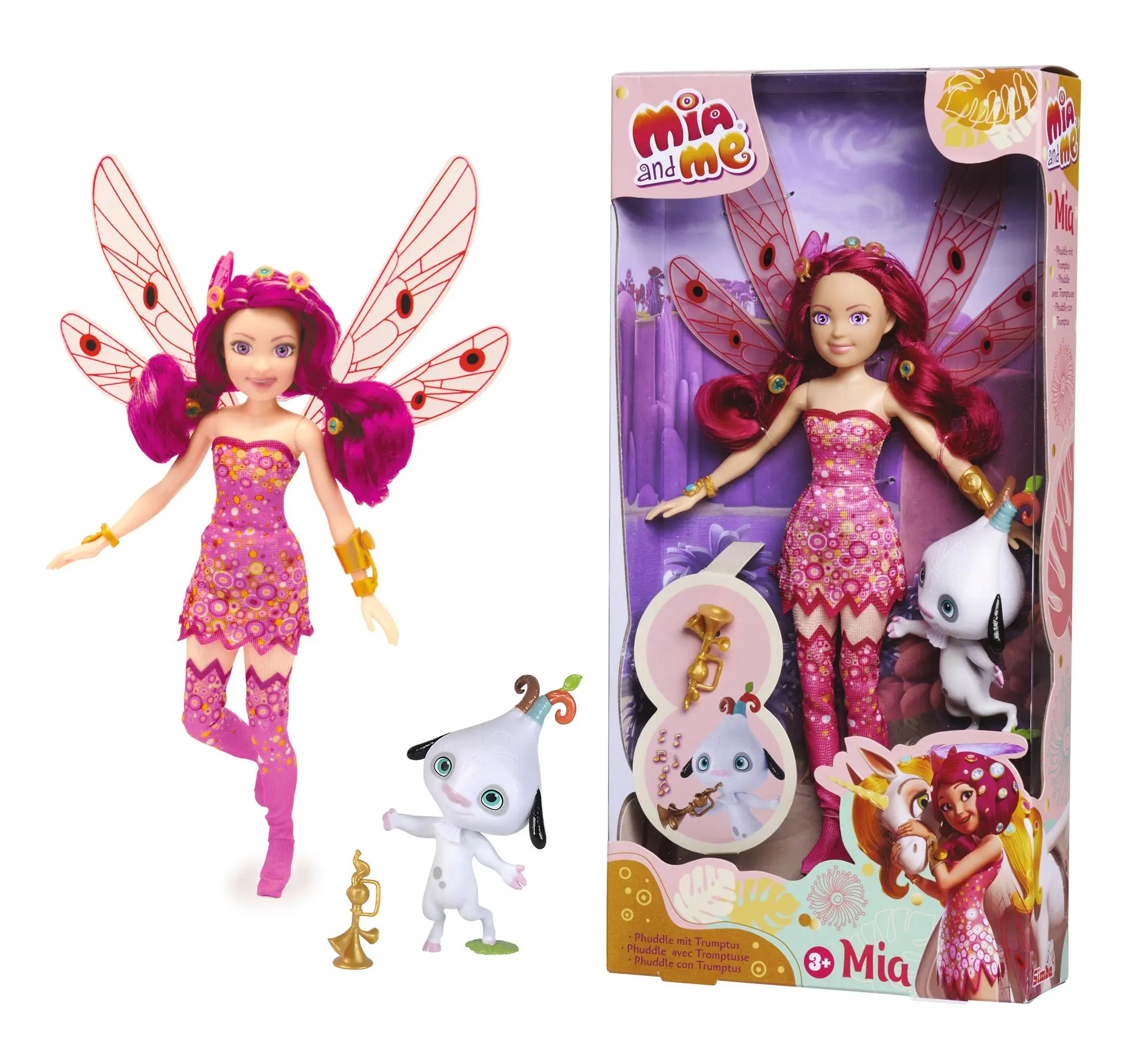 Cover: 4006592082246 | Mia Ankleidepuppe Mia + Phuddle | Mia &amp; Me | 109483042 | Deutsch