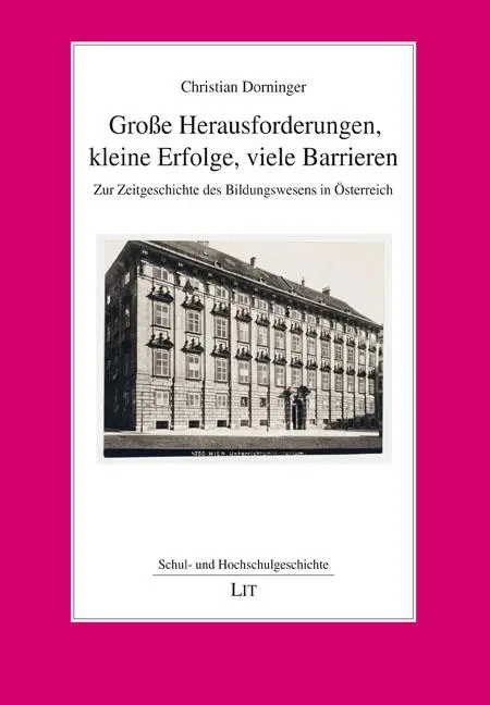 Cover: 9783643512246 | Große Herausforderungen, kleine Erfolge, viele Barrieren | Dorninger