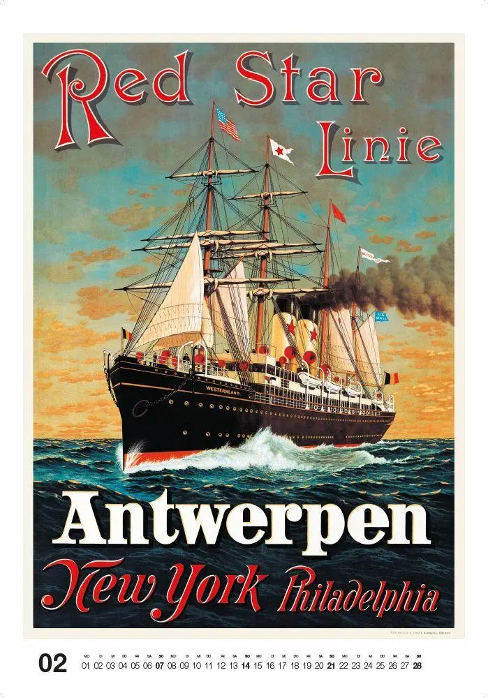Bild: 9783667132246 | Historische Schiffsplakate 2027 | Kalender | Kalender | 14 S. | 2027