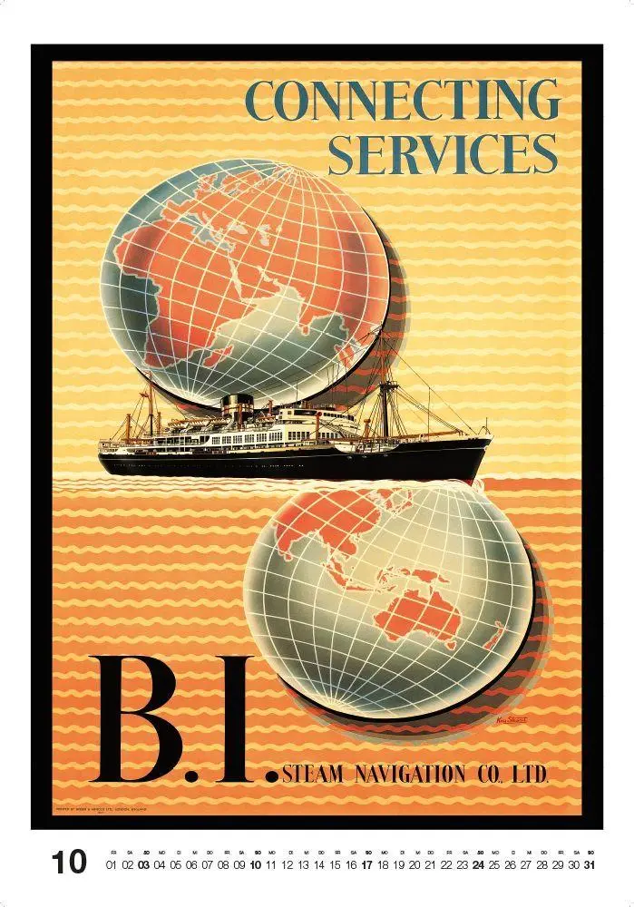 Bild: 9783667132246 | Historische Schiffsplakate 2027 | Kalender | Kalender | 14 S. | 2027